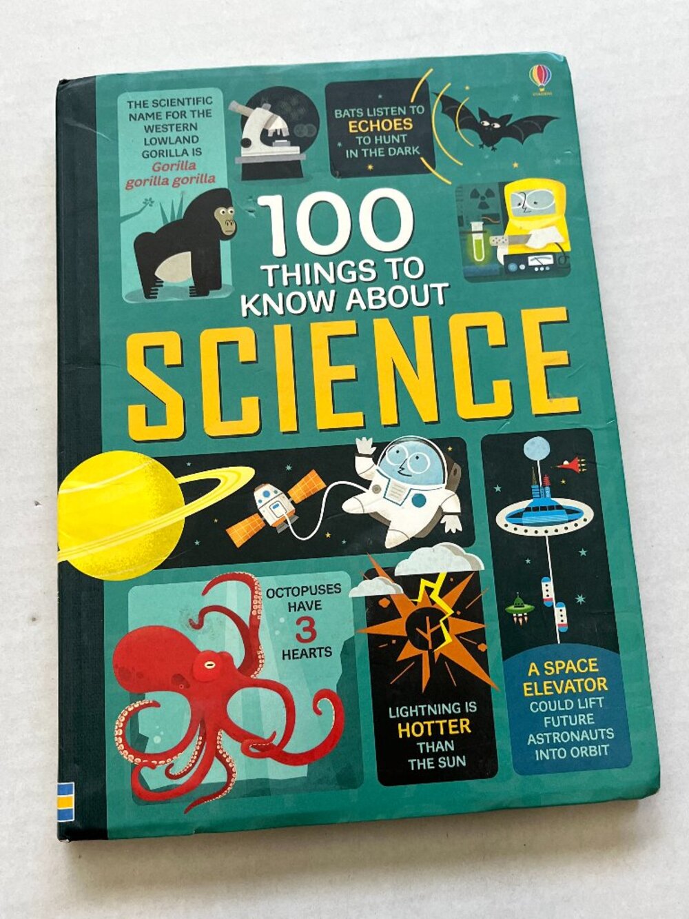Usborne 100 Things to Know About Science Children's Book